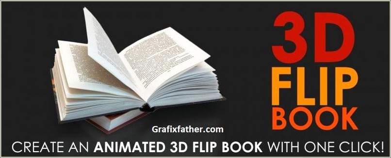 3d book after effects template download
