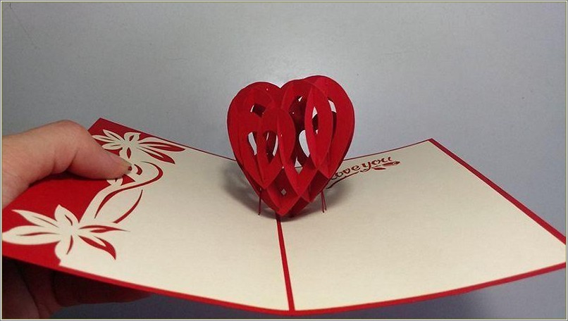 3d Heart Pop Up Card Templates Free Download