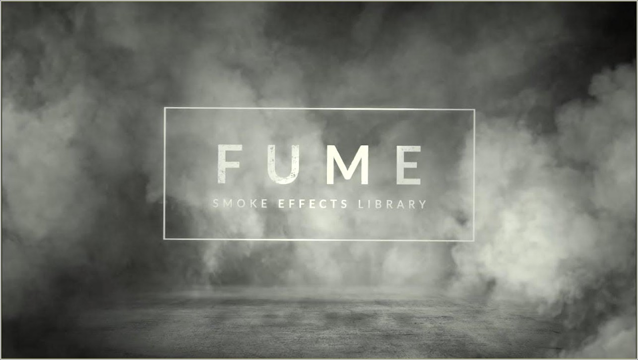after effects smoke text free download