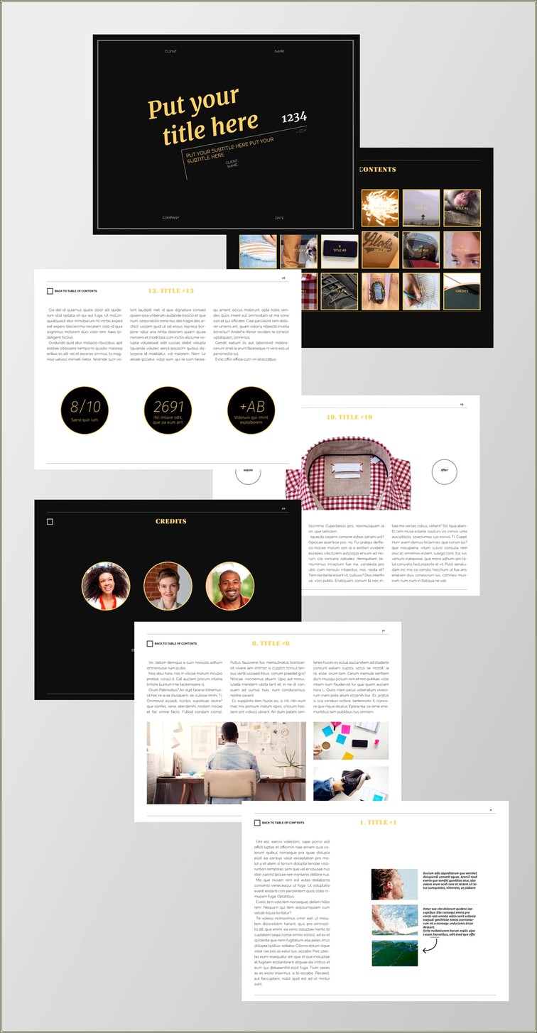 Adobe Indesign Templates Free Minimalist Magazing Layout