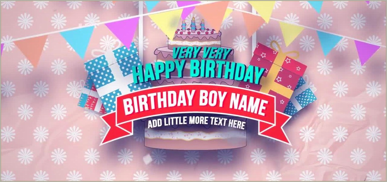 After Effects Birthday Templates Free Download Cs6