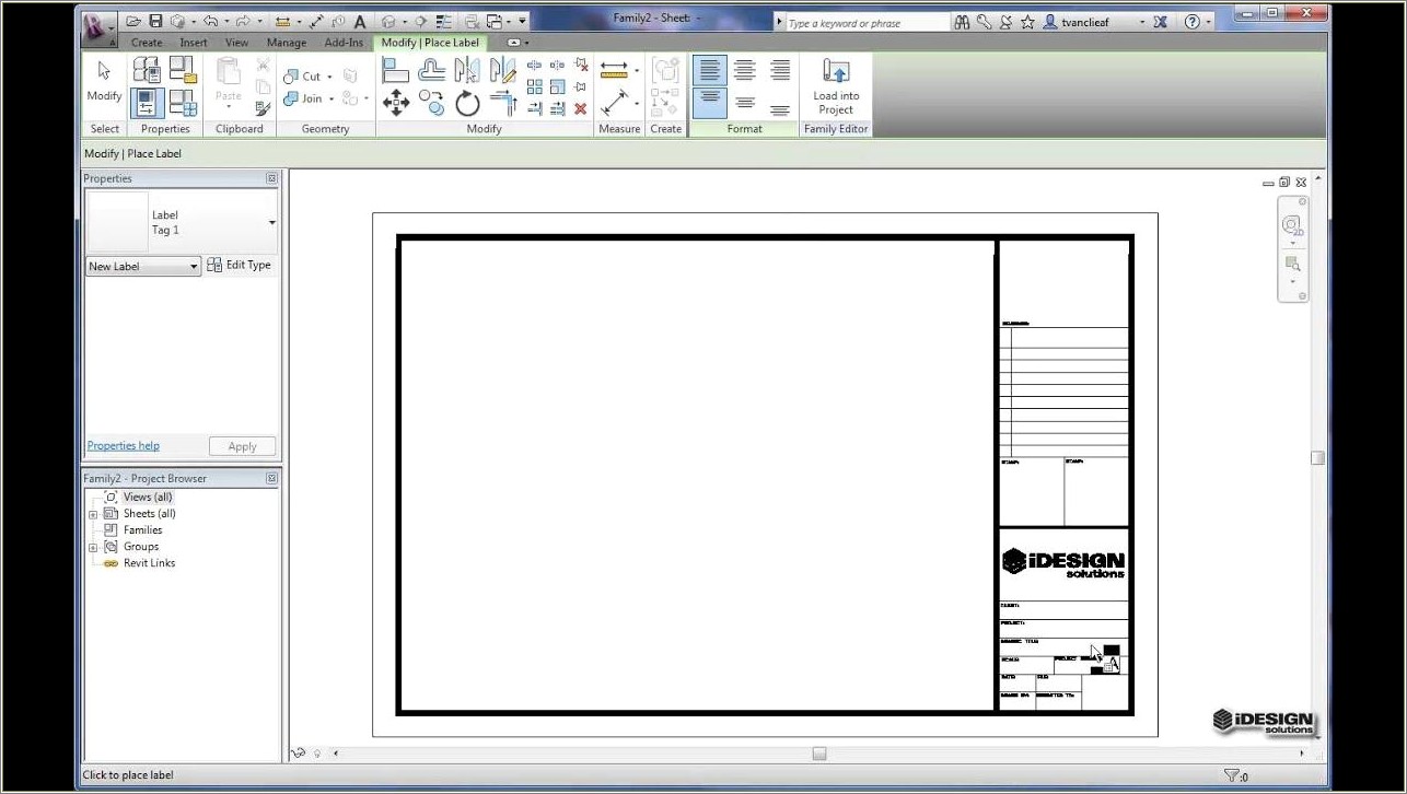 Autocad A0 Title Block Template Download Free