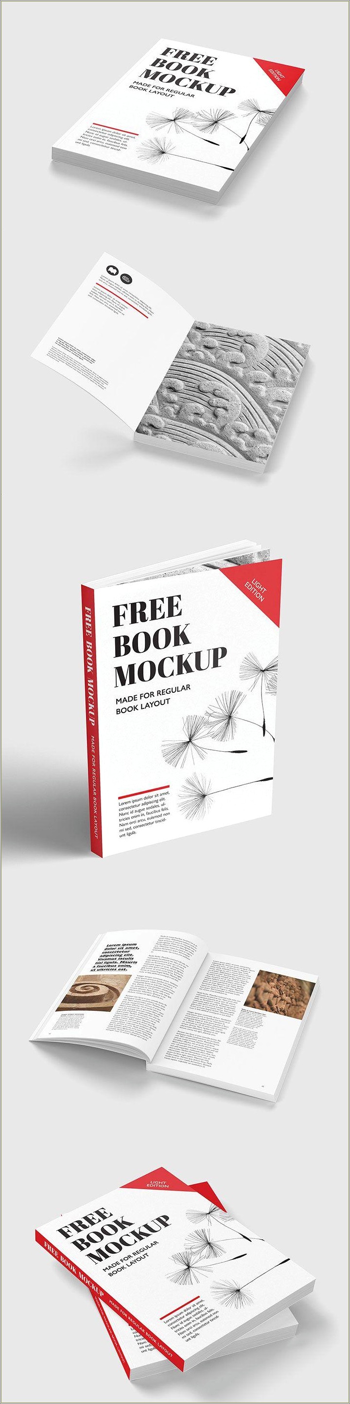 Best Resource For Free Book Mockup Templates