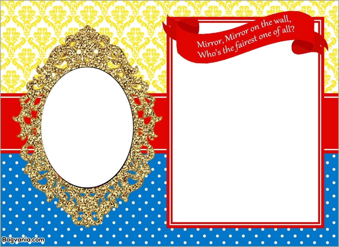 Blank Rearview Mirror Tag Template Free Printable