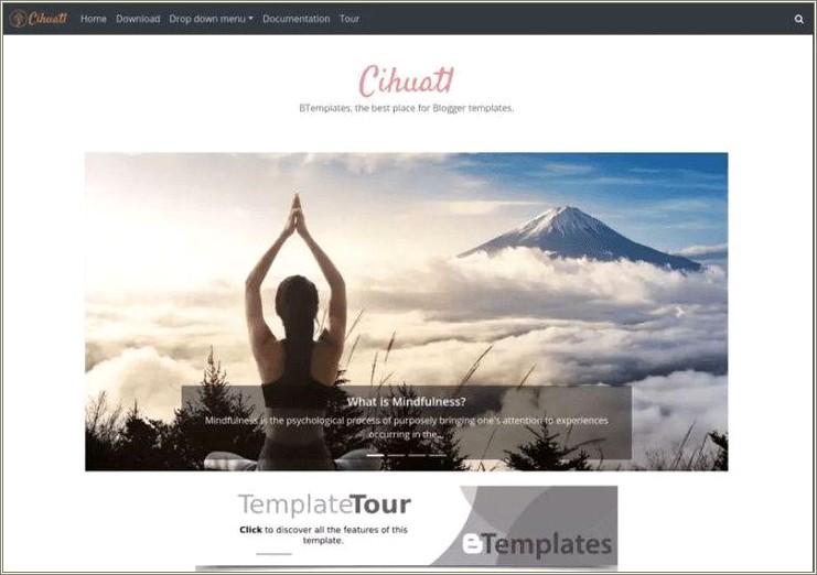 Blogger Templates With Drop Down Menu Free Download