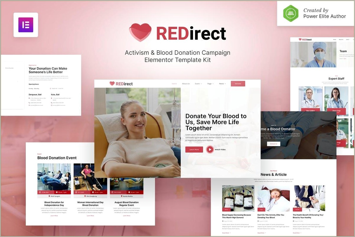 blood-donation-activism-campaign-html5-template-free-download