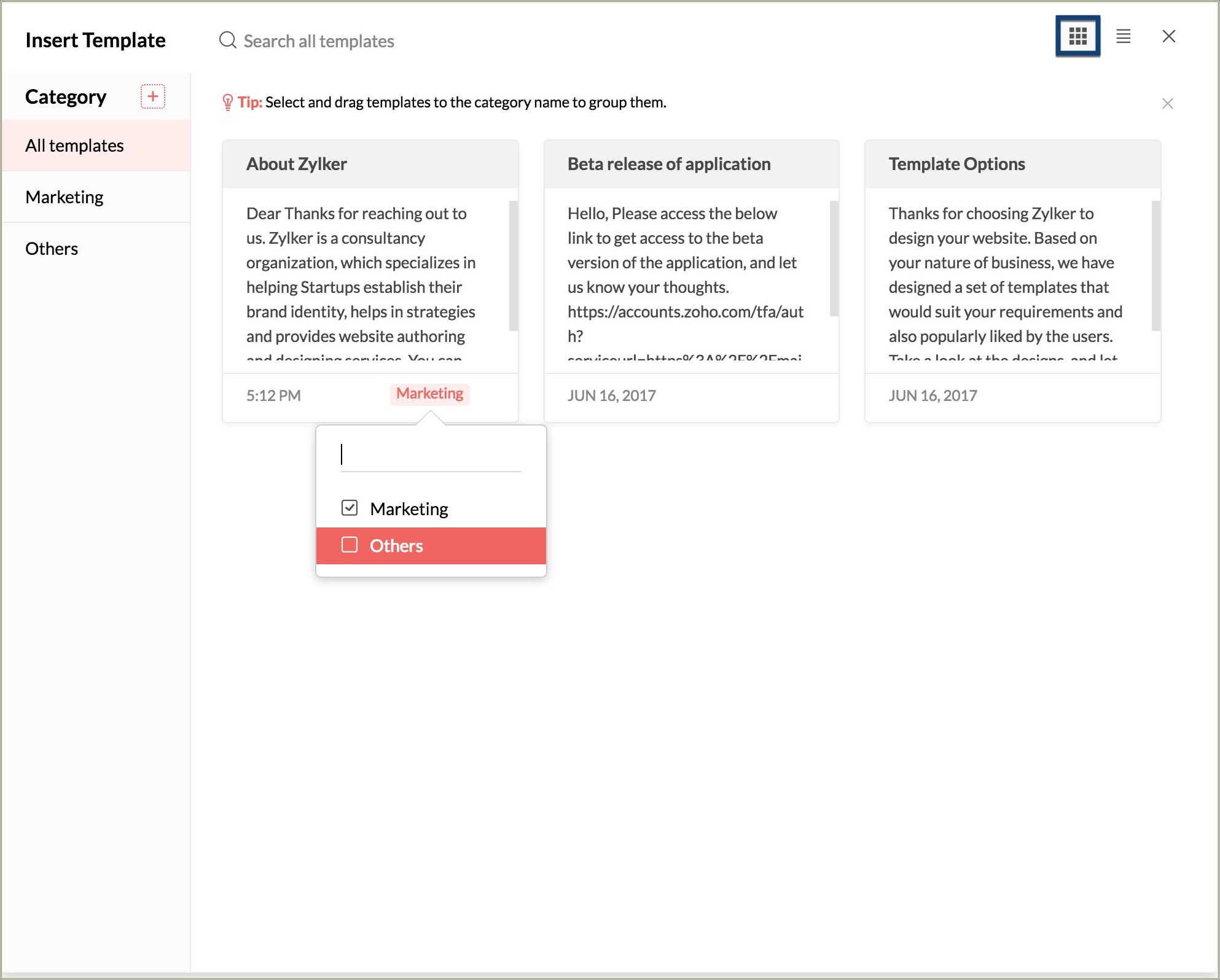 Can You Use Email Templates In Zoho Free