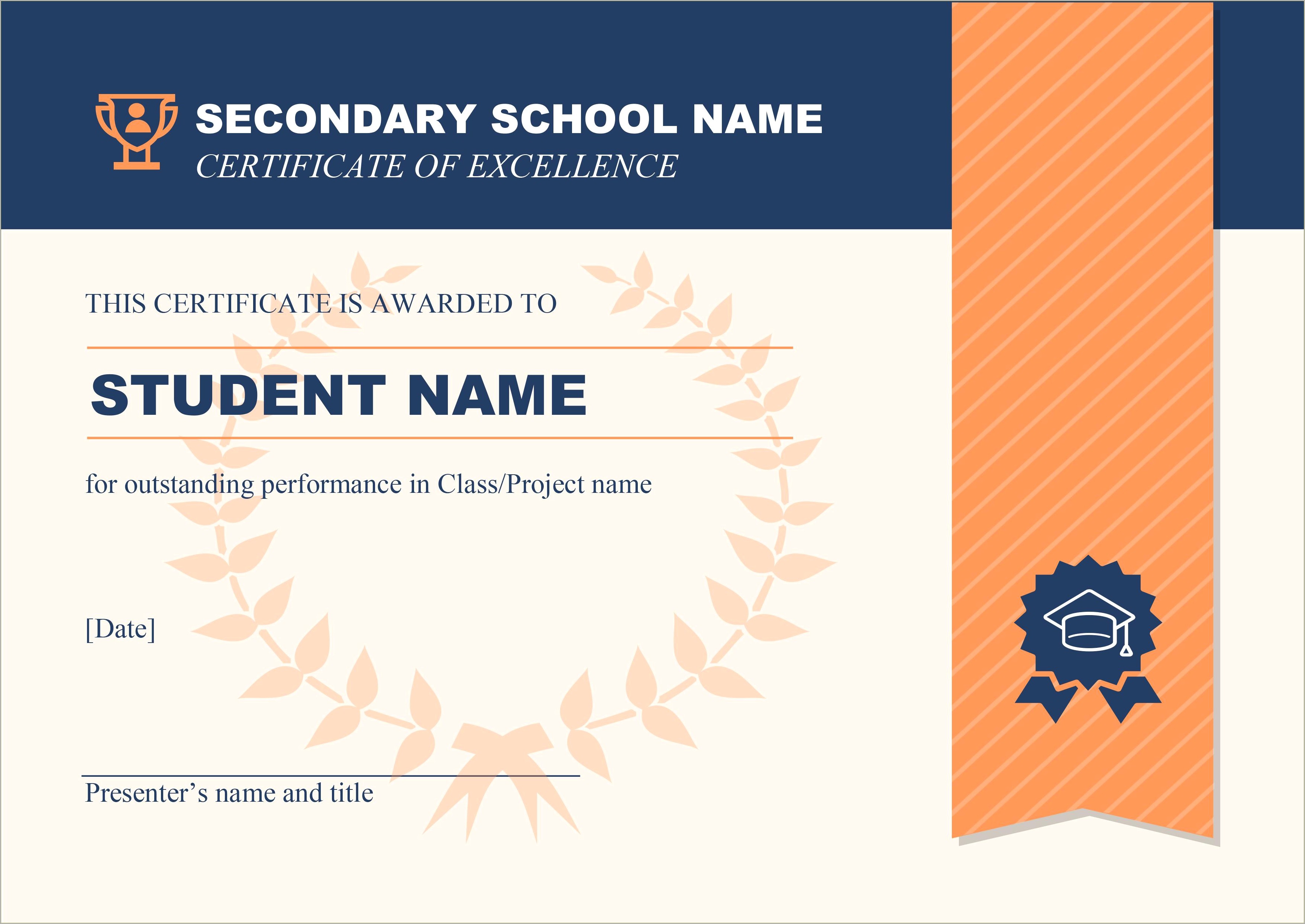 Certificate Of Appreciation Psd Template Free Download