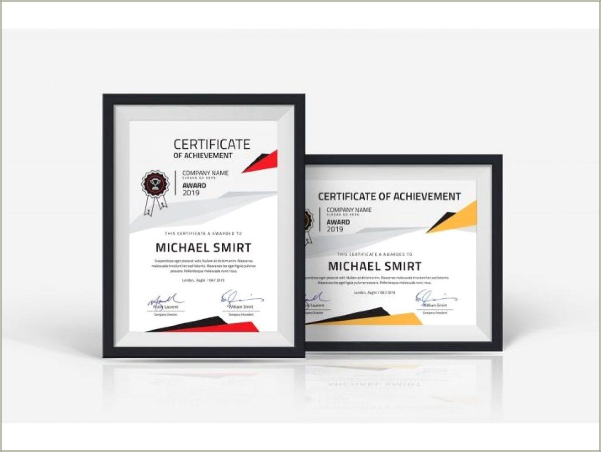 Certificate Of Appreciation Template Psd Free Download