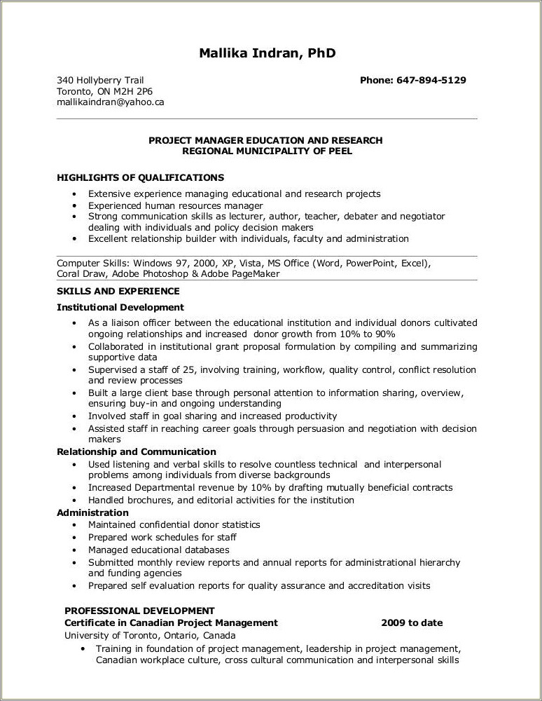 Clinic Manager Job Description Resume