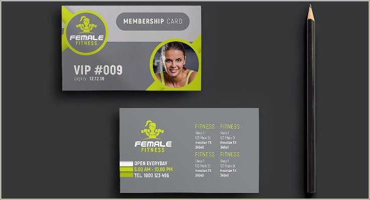 Club Id Card Template Psd Free Download - Resume Example Gallery