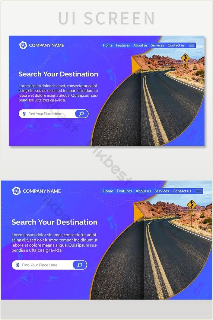 Contact Us Page With Map Template Free