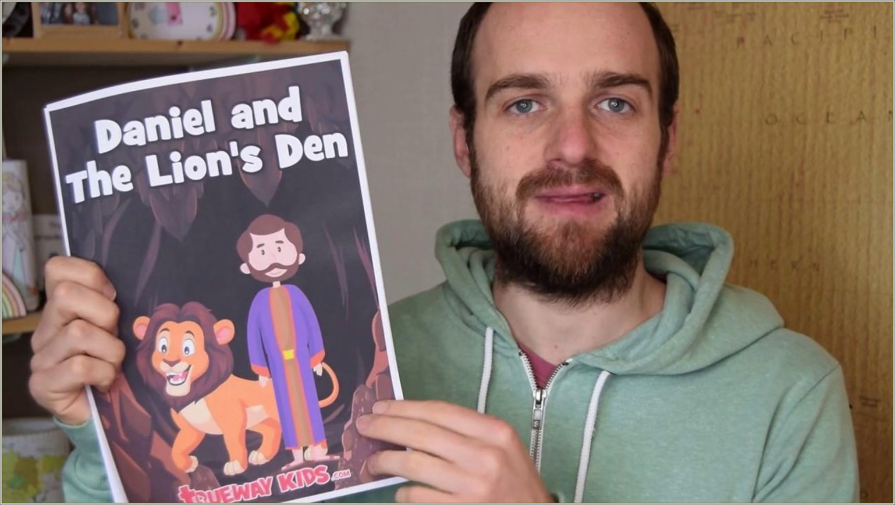 Daniel And The Lions Den Template Free Download