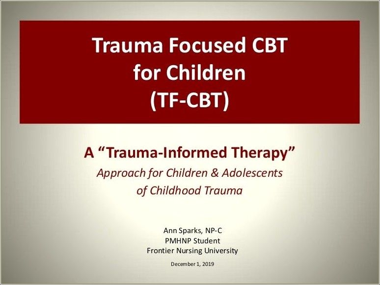 Earlychildhood Trauma Informed Care Powerpoint Templates Free