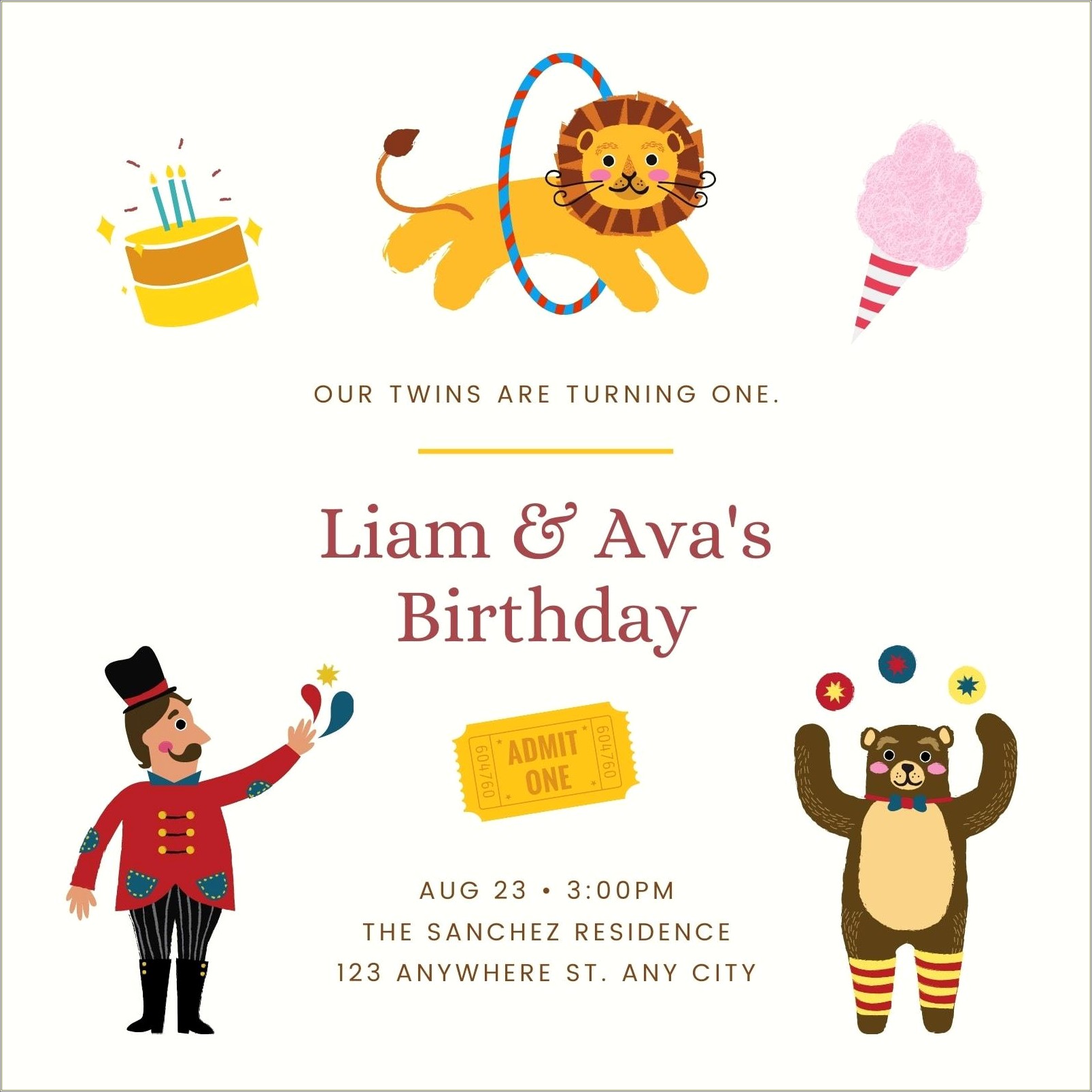 Email Invitation Templates Free For A Birthday