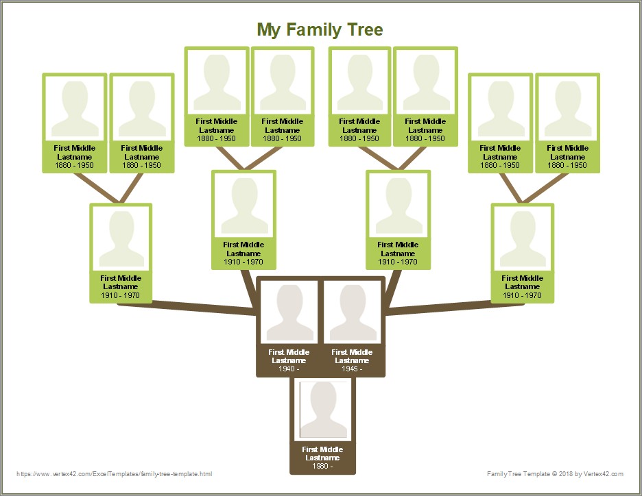 Family Tree Templates For Microsoft Word Free - Resume Example Gallery