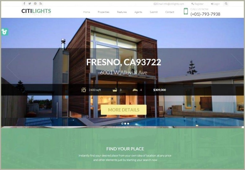 Find Houses Real Estate Html Template Free Download