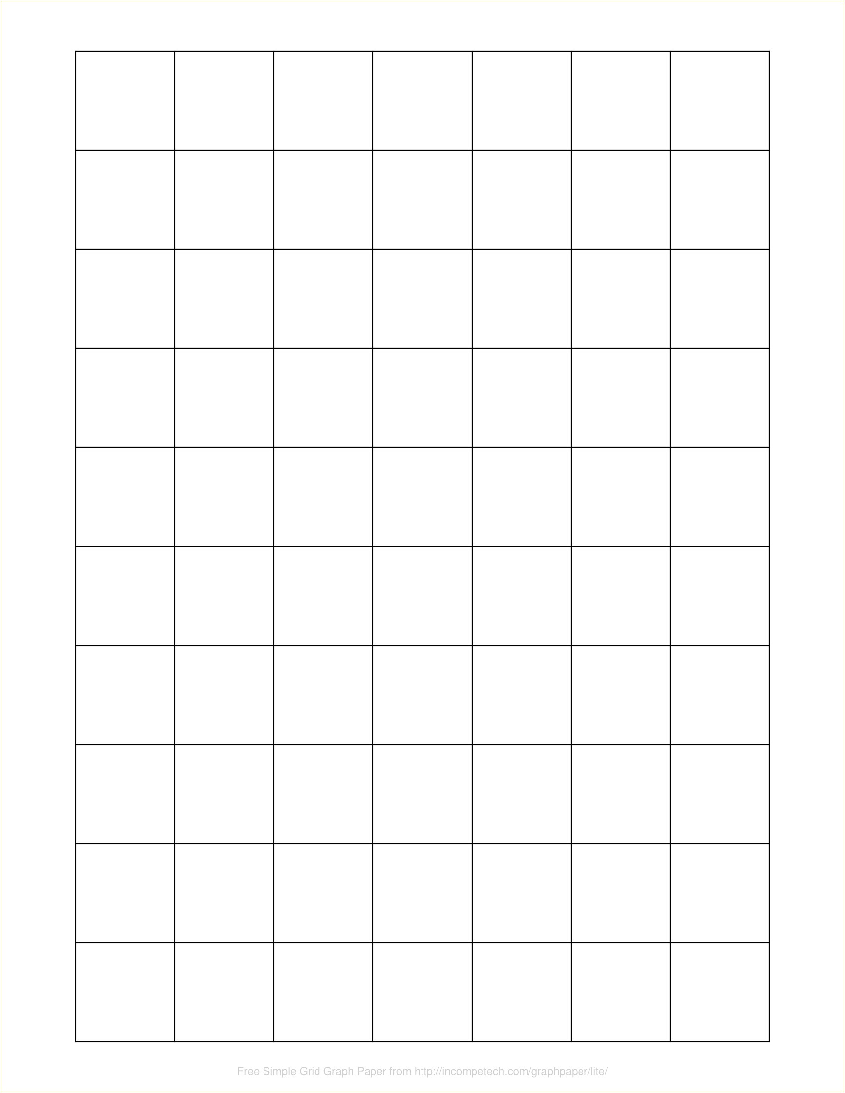 Free 1 Inch Square Template To Print