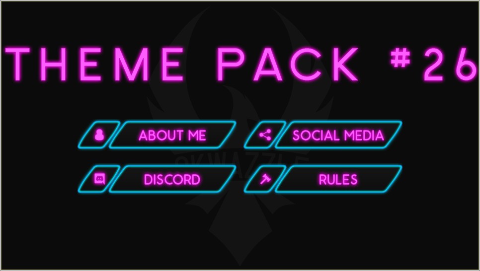 Free About Me Template For Twitch Panels