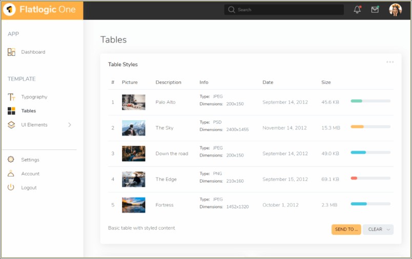 Free Admin Template Bootstrap 4 With Datatable