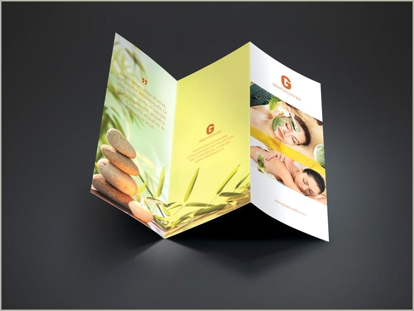 Free Adobe Indesign Tri Fold Brochure Template