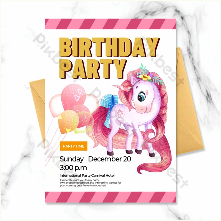 Free Birthday Invitation Templates My Little Pony Resume Example Gallery