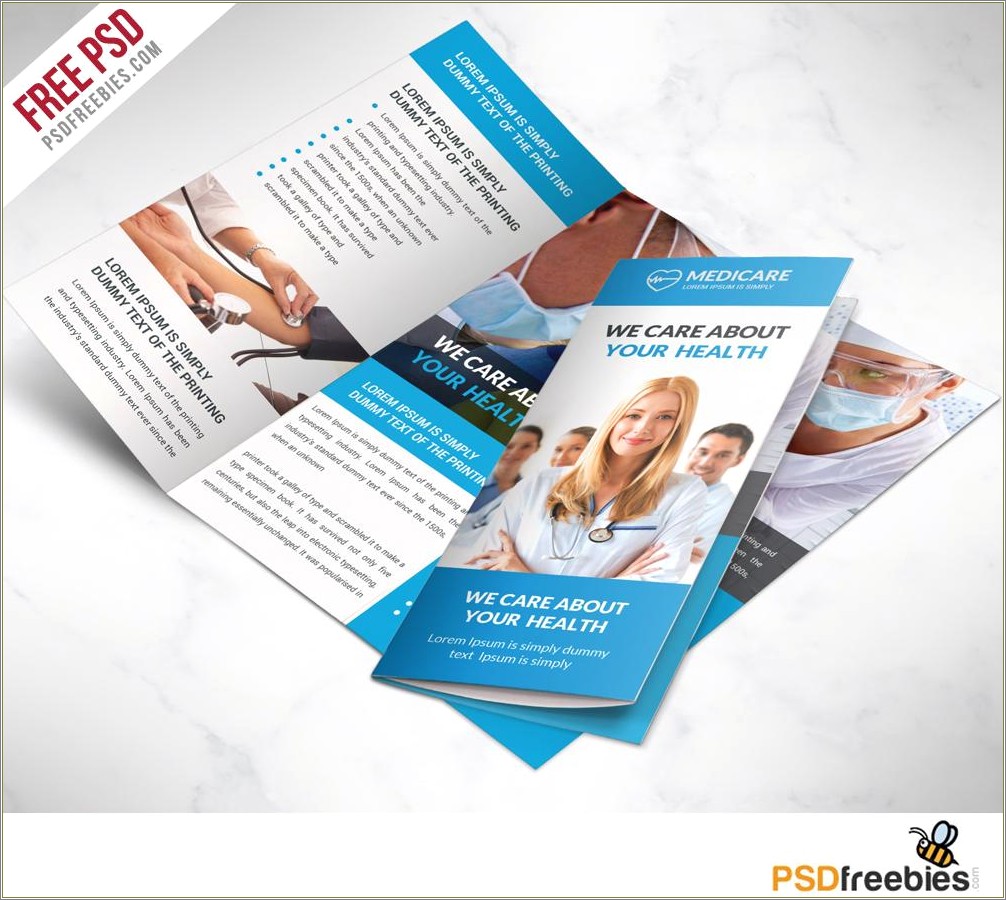 Free Brochure Templates Psd Files Front And Back