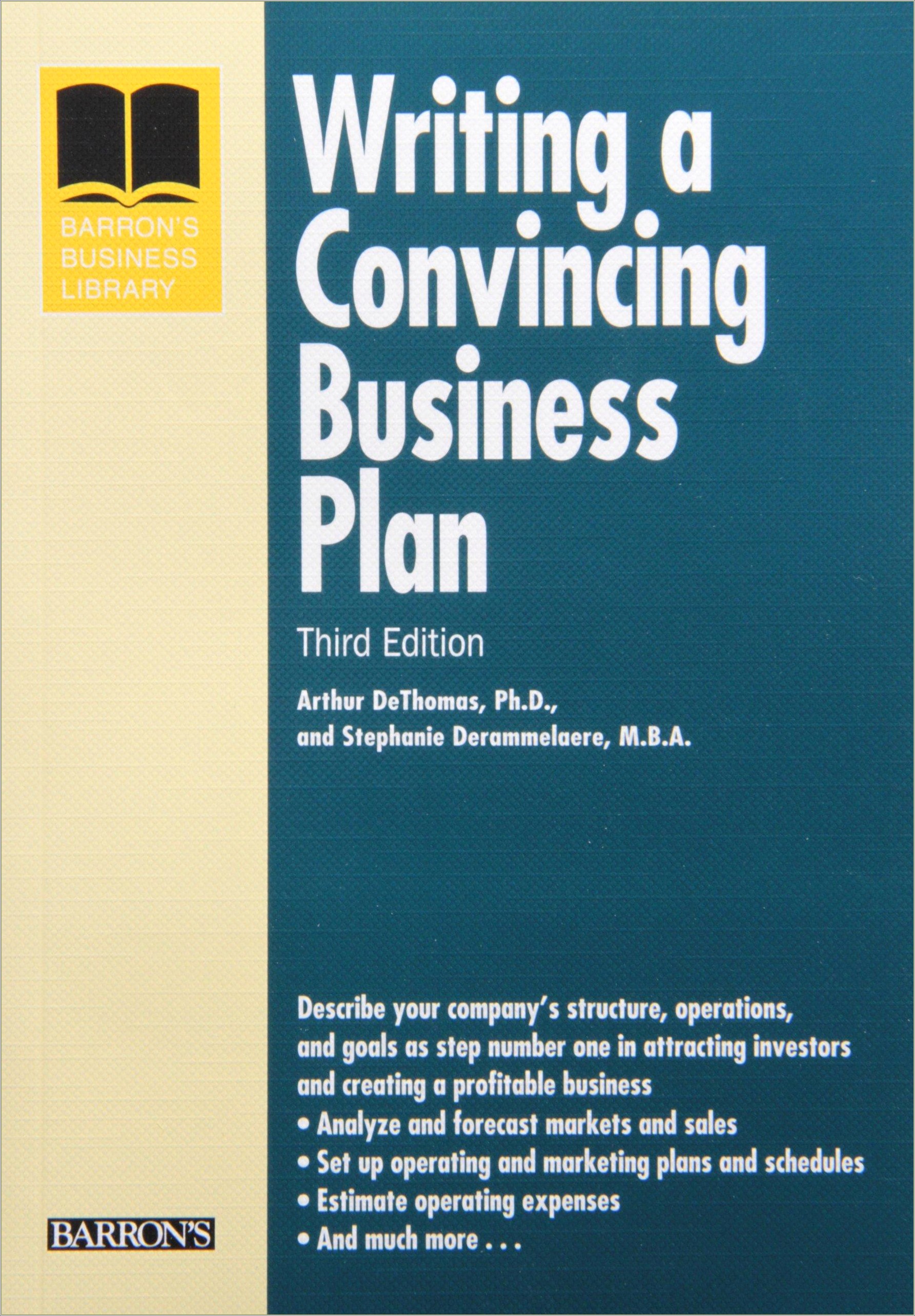 Free Business Plan Template For Publishing Company
