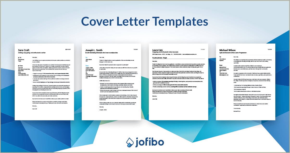 Free Cover Letter Templates For Chromebook Download