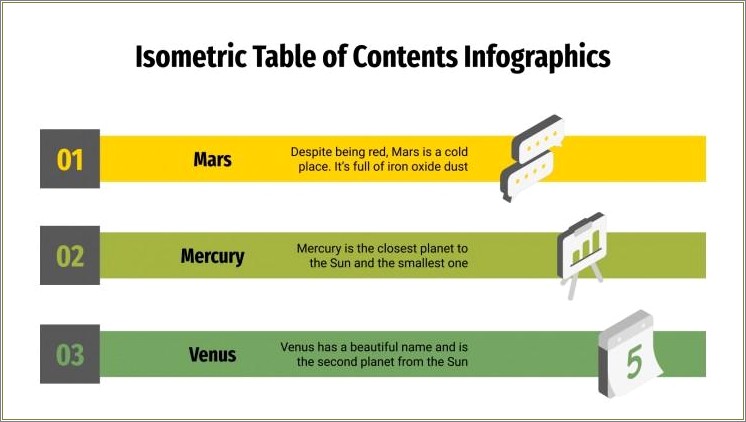 Free Creative Table Of Contents Template Ppt