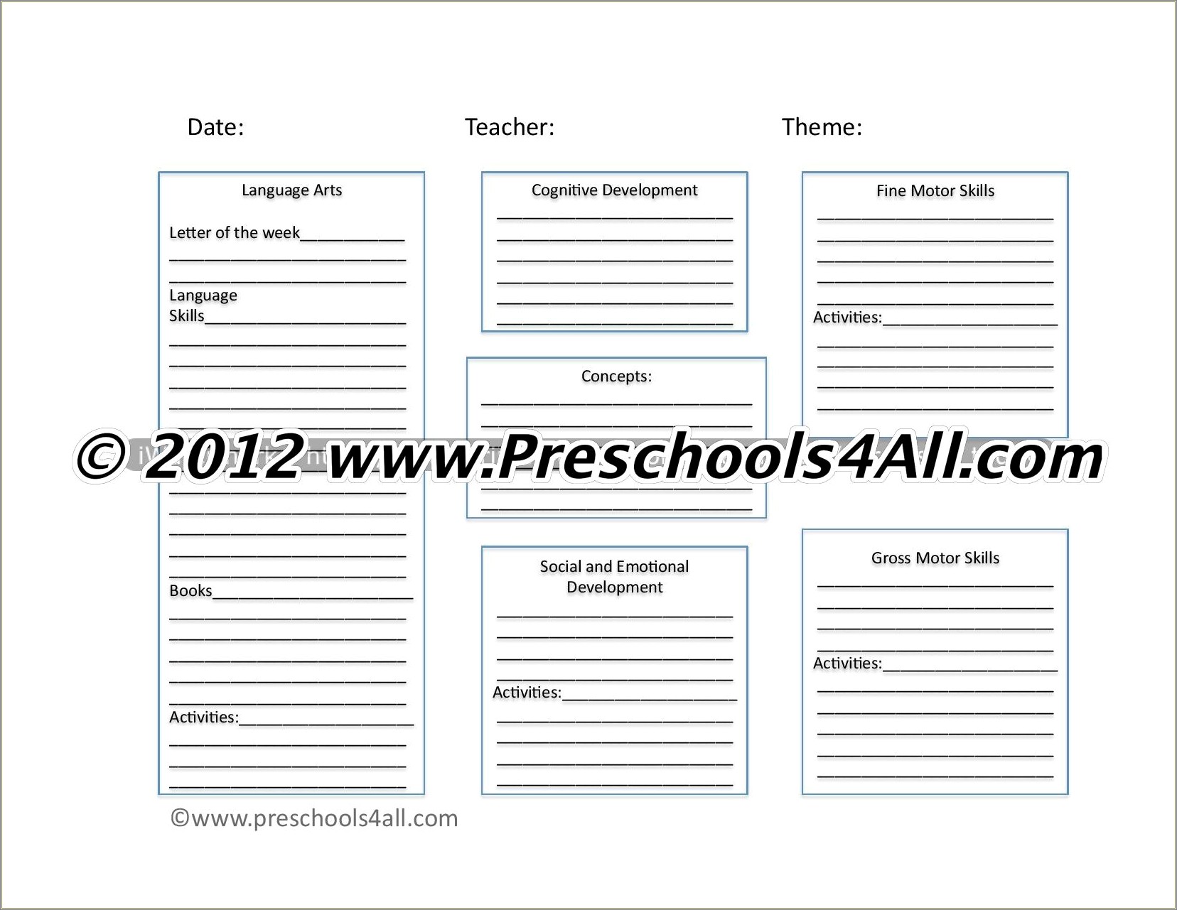 Free Daily Lesson Plan Templates With Times