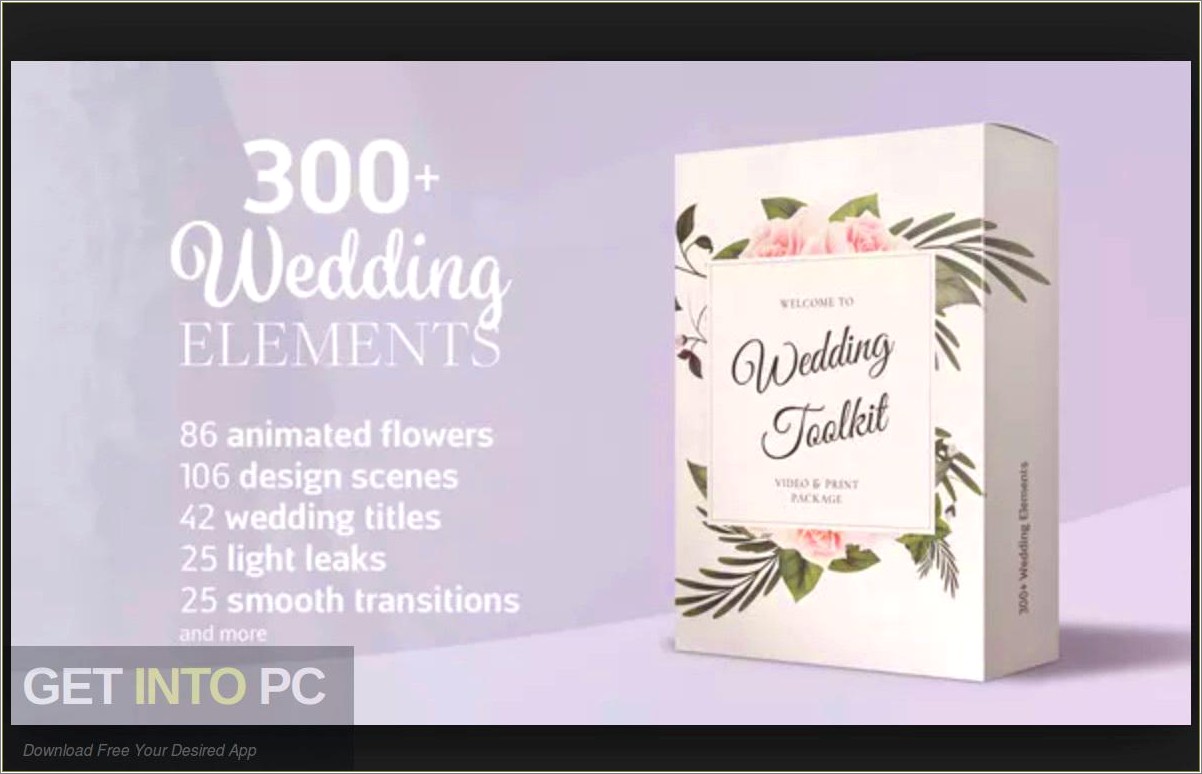 Free Download After Effect Template Videohive Wedding Invitation