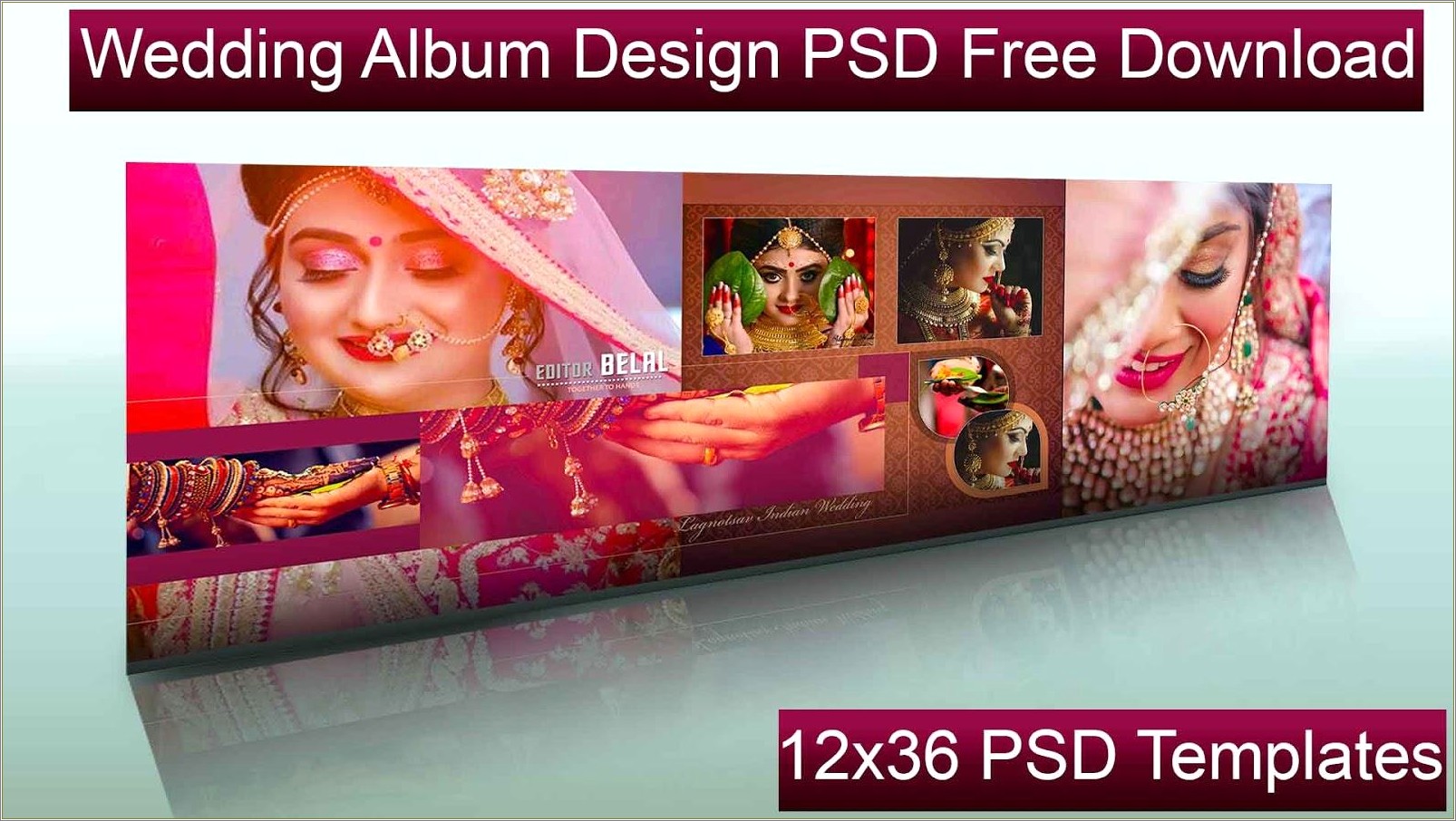 Free Download High Quality Psd Templates Wedding Photography