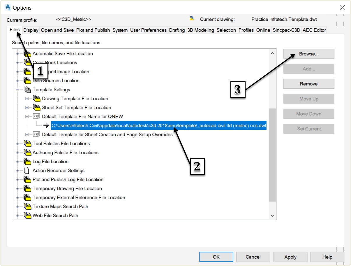 Free Download Metric Template For Civil 3d