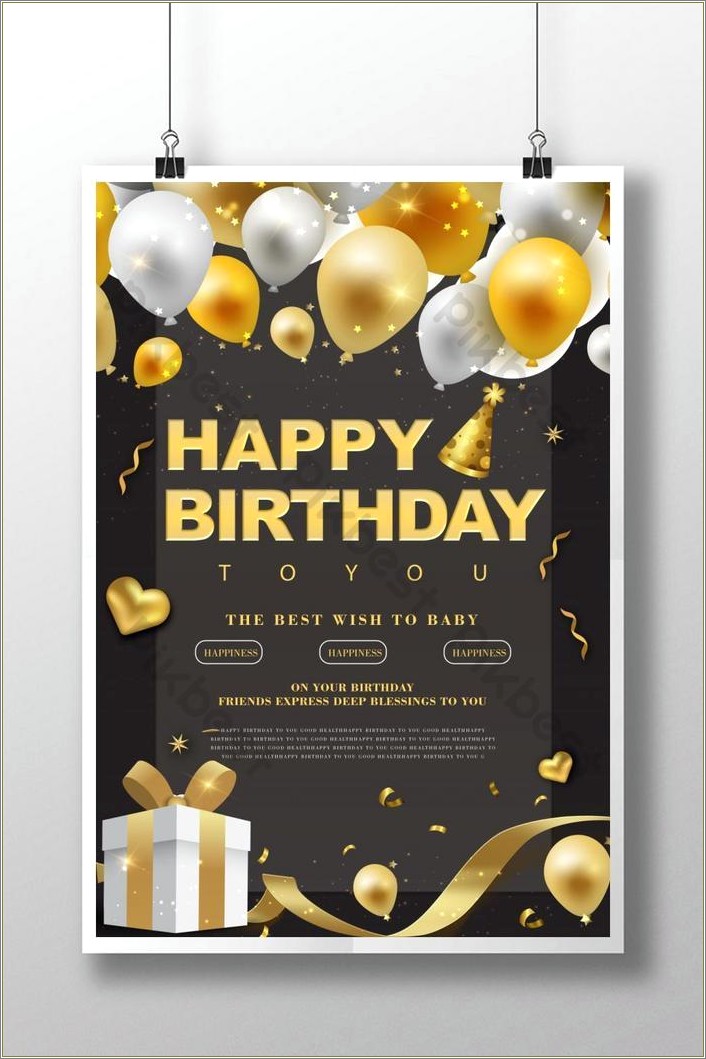 Free Download Templates For Banner For Birthday