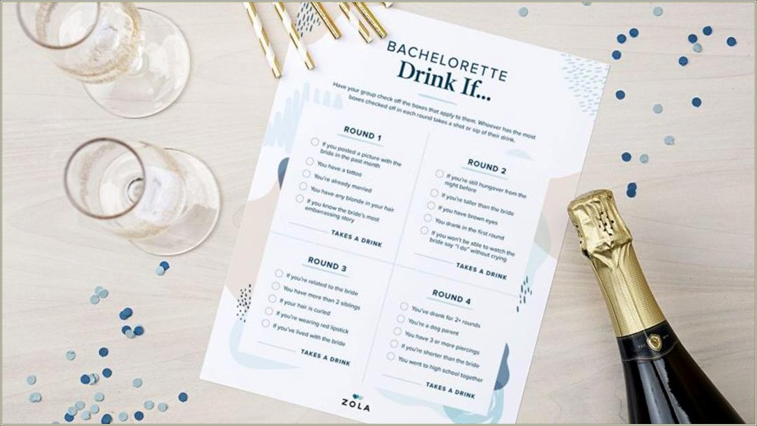 Free Downloadable Templates For Bridal Shower Games
