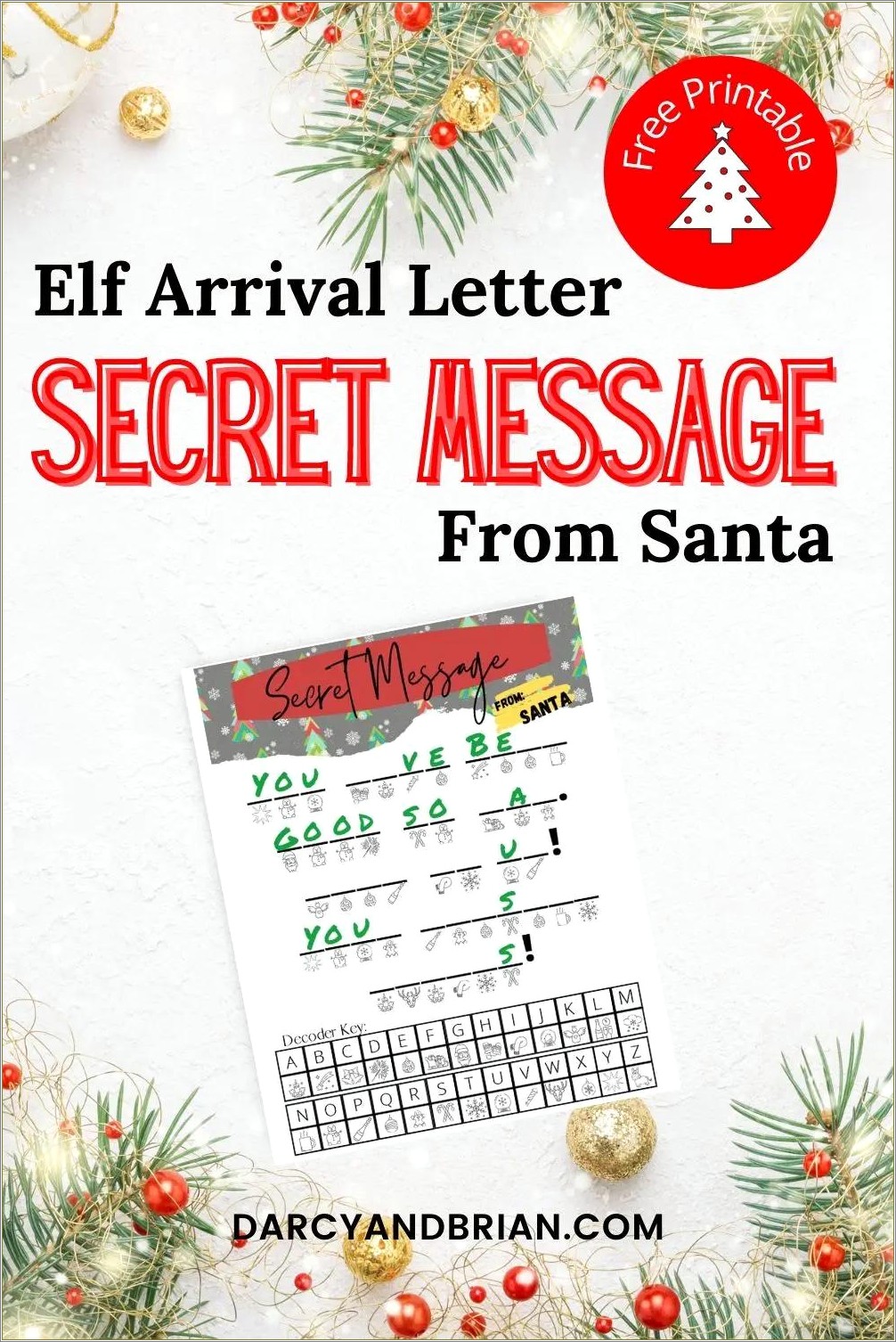 Free Elf On The Shelf Letter Template Download