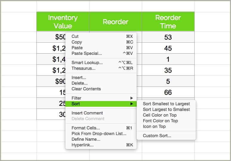 Free Excel Running Inventory Template With Formulas