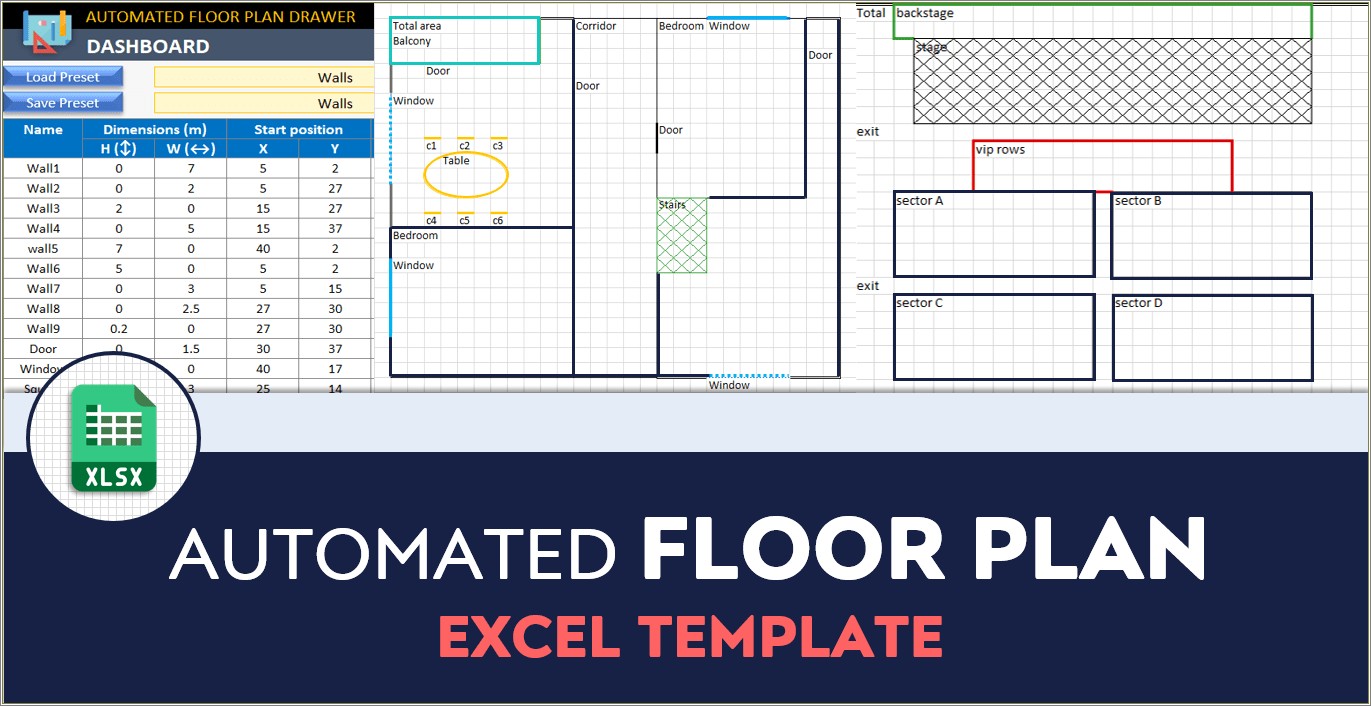 Free Excel Template For Plans And Specifications