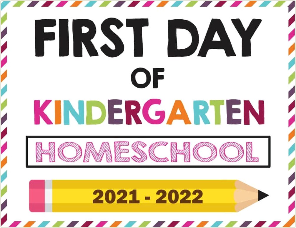 Free First Day Of School Photoshop Templates