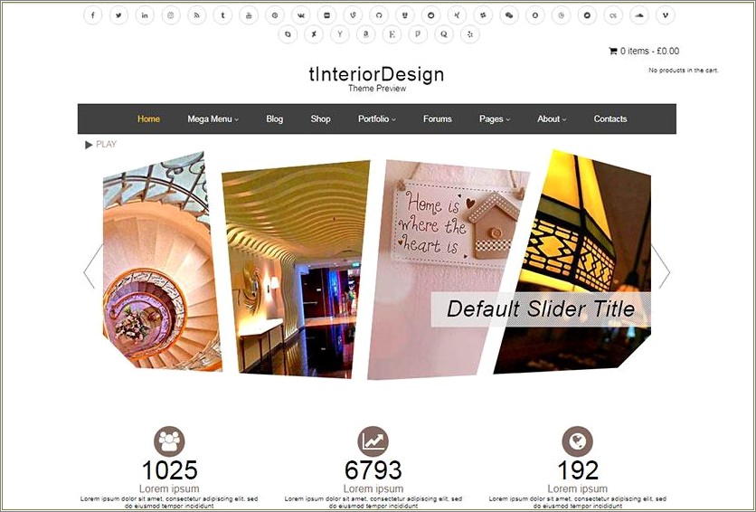 Free Furniture Templates Blogger For Interior Design