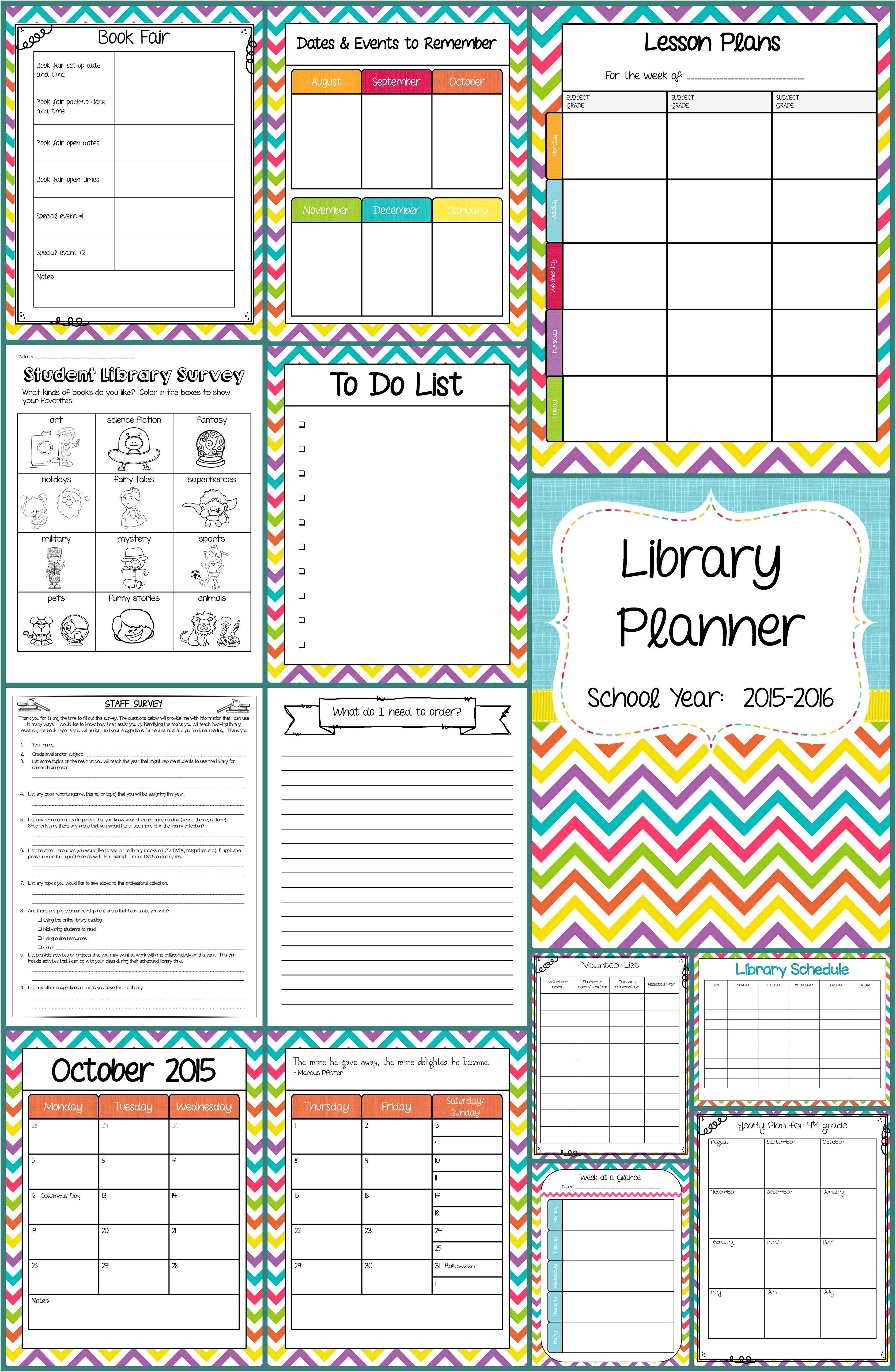 Free Future Ready Library Lesson Plan Template