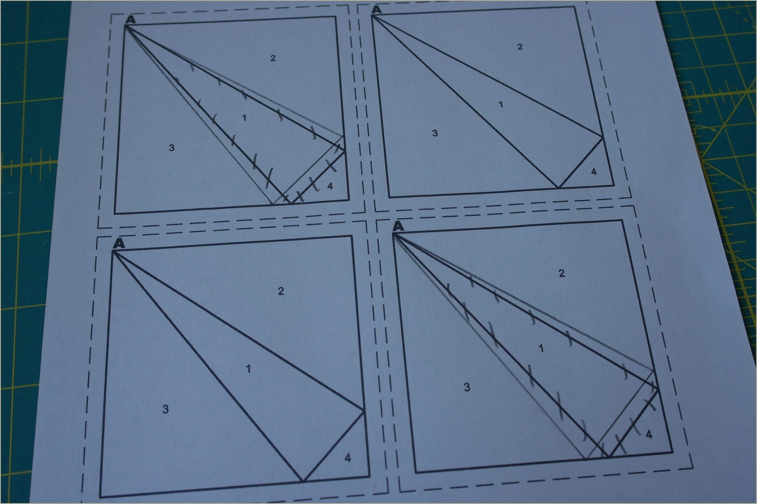 Free Half Square Triangle Templates To Print