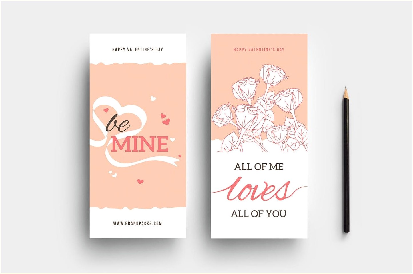 Free Happy Valentine Greeting Card Psd Template