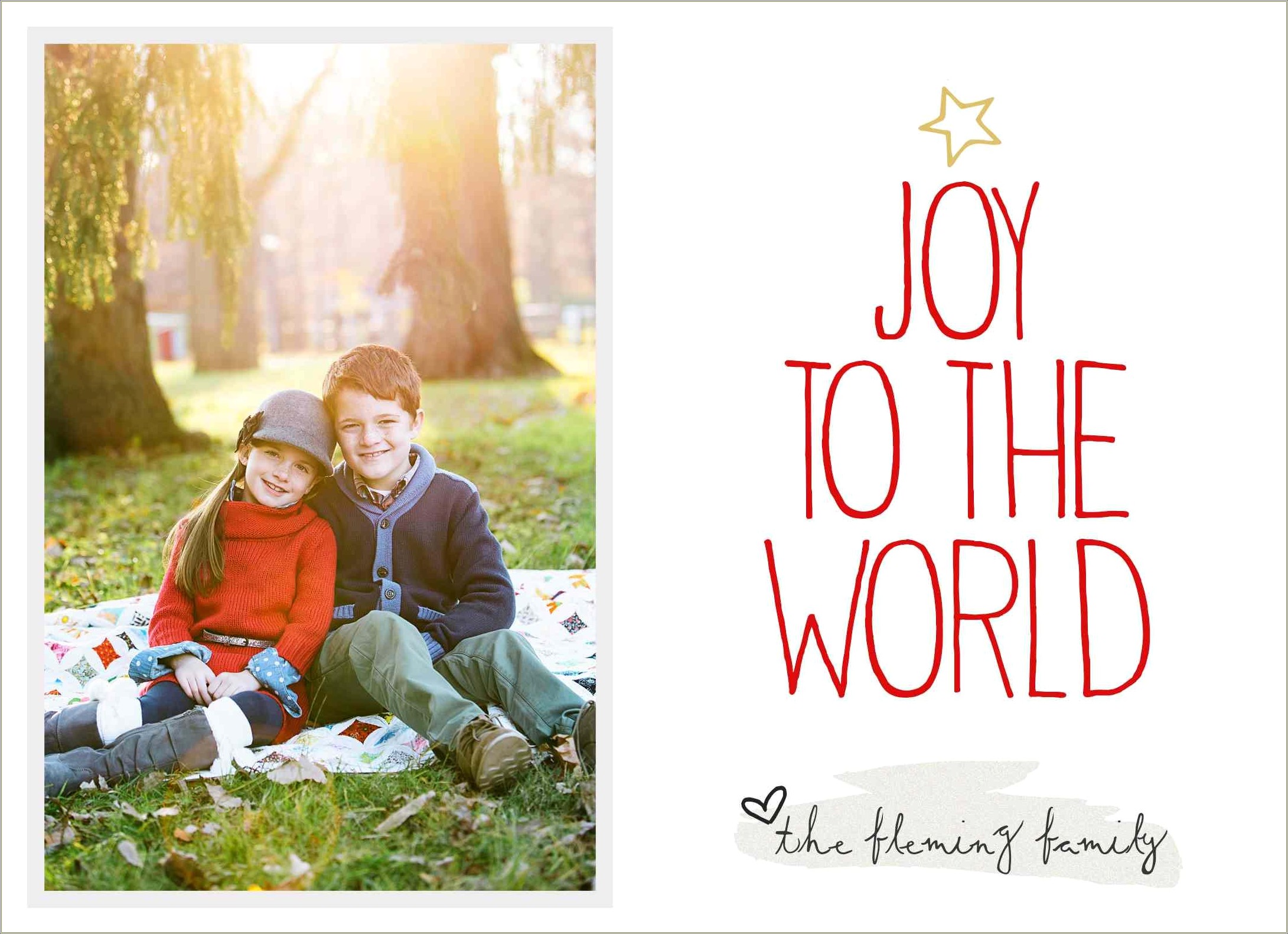 Free Holiday Card Templates For Photographers 2015