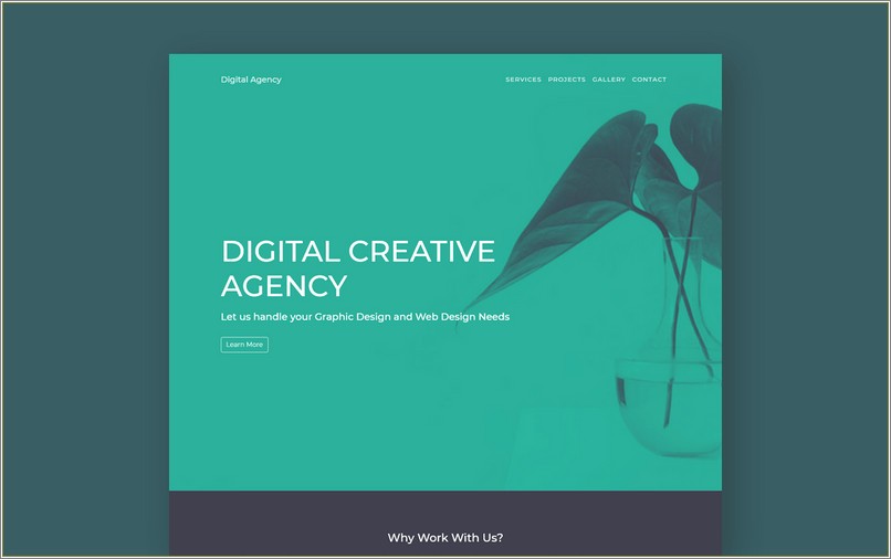 Free Html5 Templates For Graphic Design Company