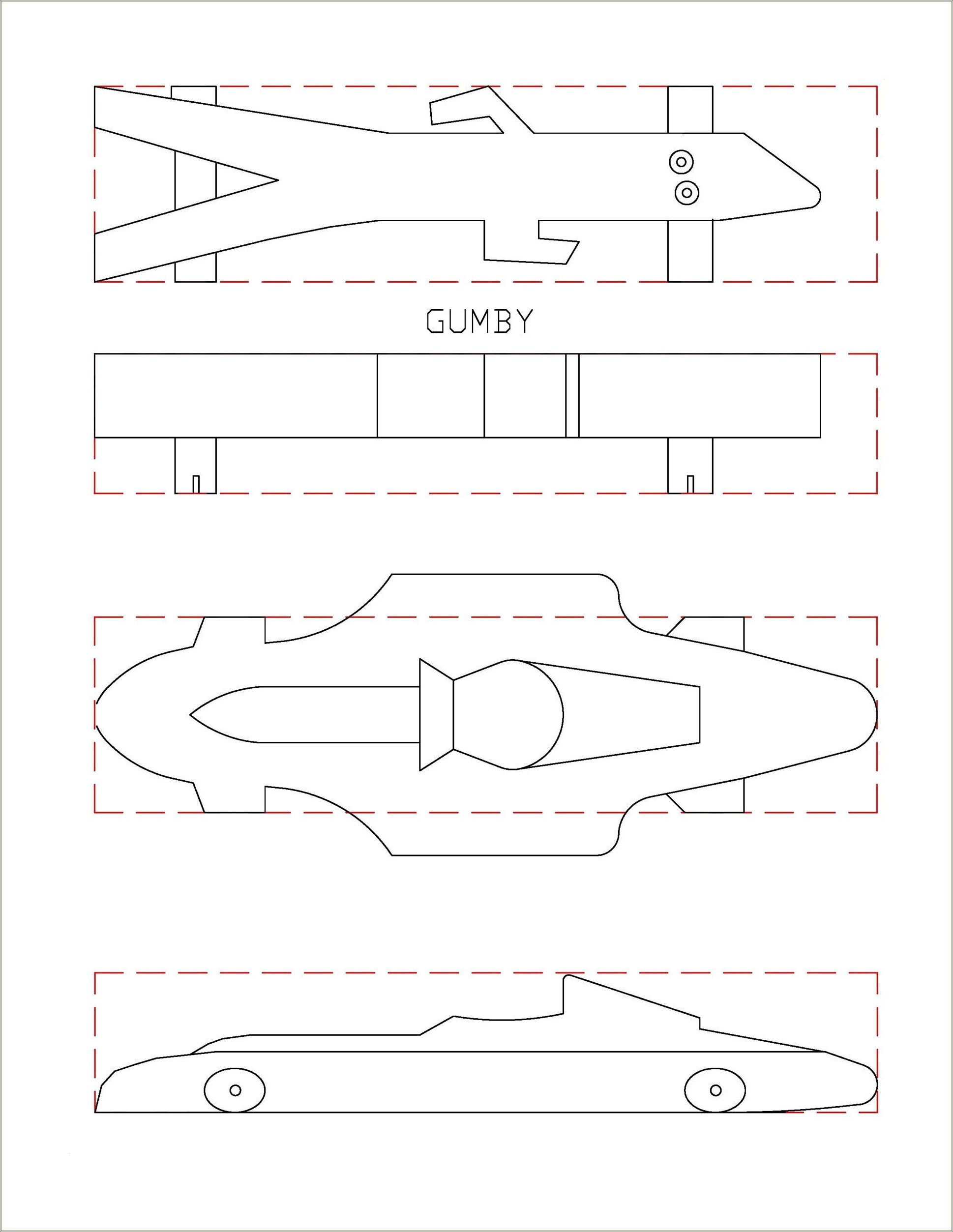 Free Pdf Templates For Pinewood Derby Firetruck