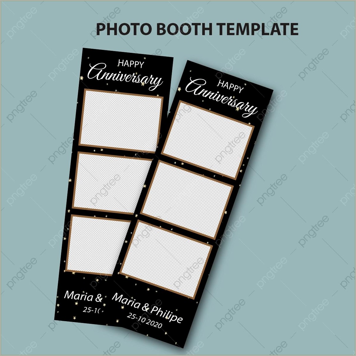 Free Photo Booth Templates Happy Birthdsy Flamingos