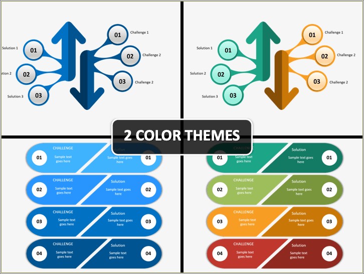 Free Powerpoint Template For Challenges And Opportunities