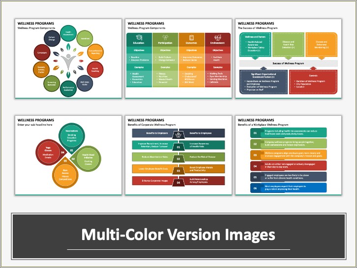 Free Powerpoint Templates About Corporate Wellness Programs